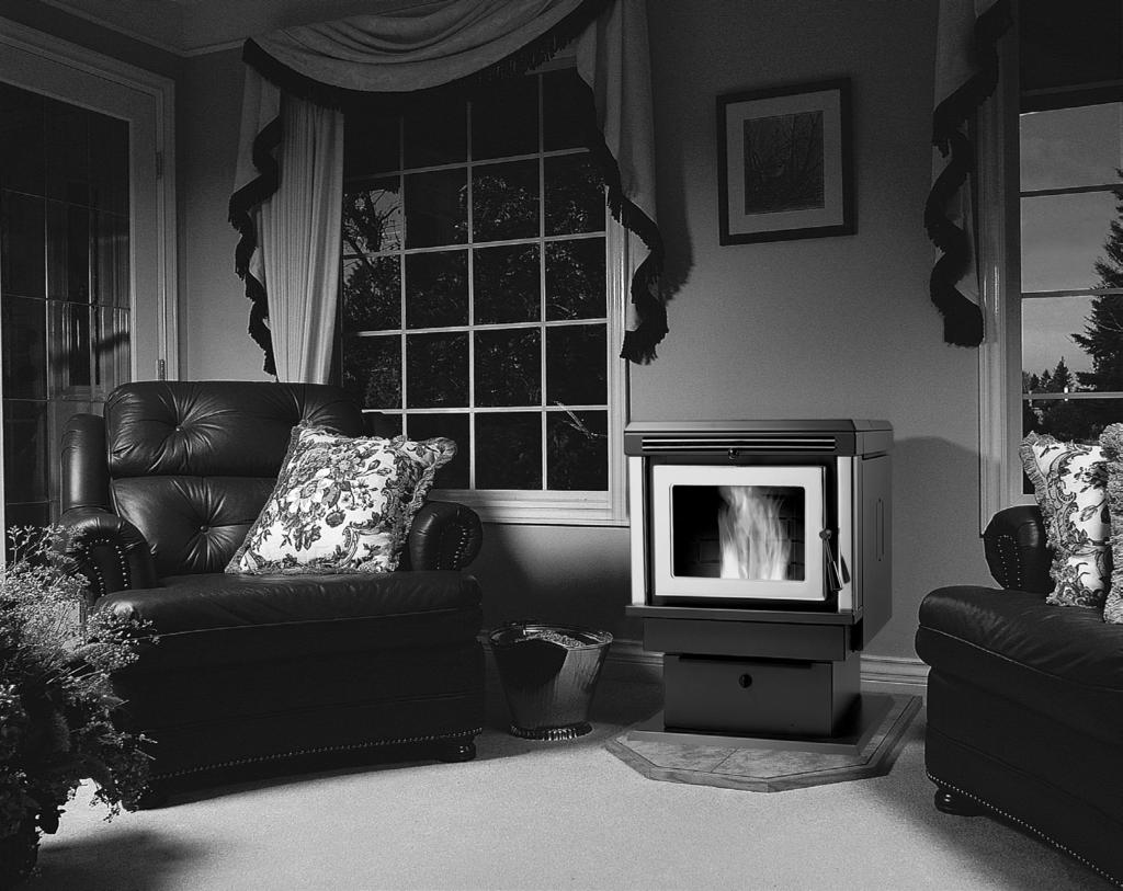 PLEASE KEEP THESE INSTRUCTIONS FOR FUTURE REFERENCE PELLET STOVE EF2 Classic Freestanding, Fireplace Insert & Built-In Heater OWNER S & INSTALLATION MANUAL PLEASE READ THIS ENTIRE MANUAL BEFORE