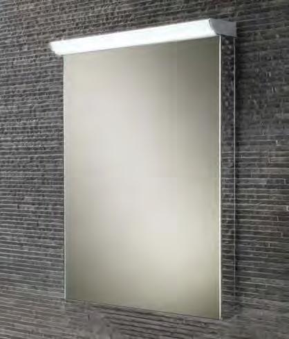 MIRRORS / CABINETS / FURNITURE / VENTILATION / LIGHTING LED MIRRORS A NOTE FROM OUR DESIGNER LED MIRRORS WITH MIRRORED SIDES STEAM FREE No need to wipe condensation off your mirror.