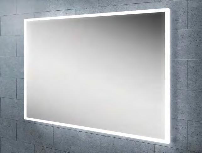 LED ILLUMINATION Offering brilliant illumination whilst reducing power consumption. LANDSCAPE OR PORTRAIT* These mirrors can be hung either landscape or portrait to suit the space required.