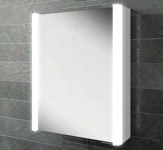 MIRRORS / CABINETS / FURNITURE / VENTILATION / LIGHTING LED CABINETS BATHROOM CHARGING SOCKET* Suitable for