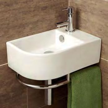 With seven distinctive designs there is a washbasin to fit all compact spaces.