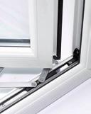 For illustration purposes only Care and Maintenance Friction Stays A friction stay is a type of hinge that controls the opening of the window so that it will stay open at the width you decide to open