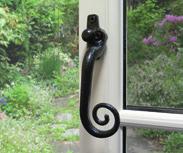 Monkey Tail Handles & Stay Our windows are fitted with only the