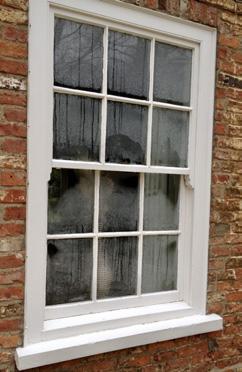 Before After The modern sash window not only emulates the aesthetics of