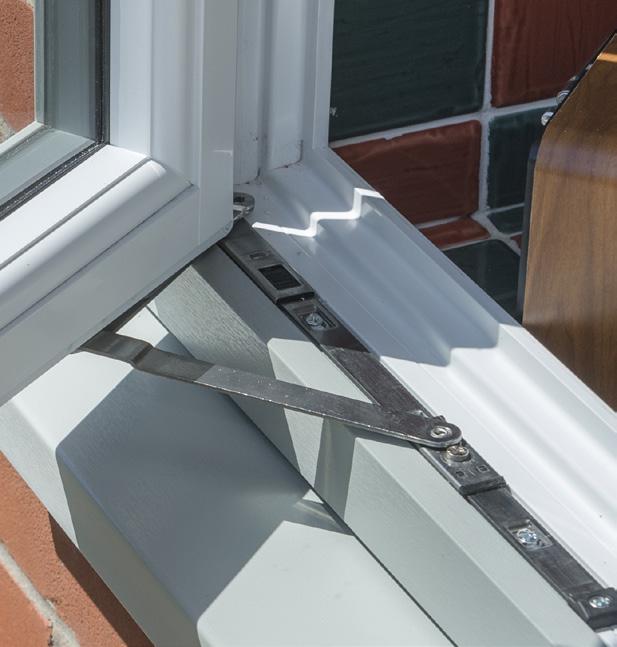 Lock & Hinge Retention Residence 7 boasts superior design details and screw retention reinforcements, locks and hinges are secured firmly into position.