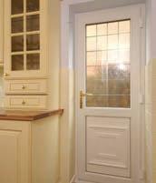 We stock a wide variety of decorative PVC-U door