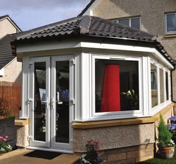 French Doors French doors extend your home, bringing in extra light and the illusion of more space.