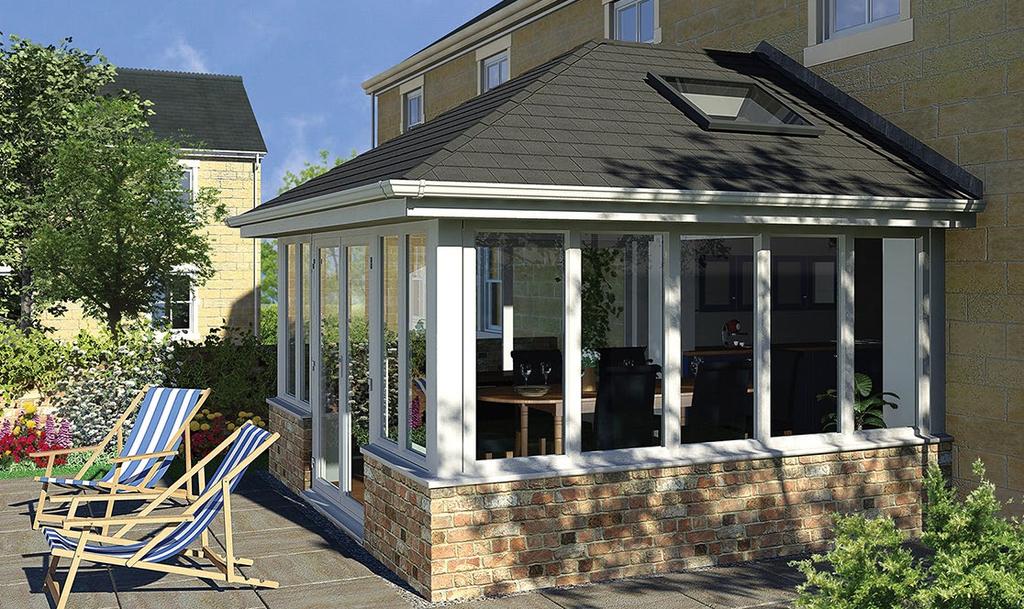 Ultraframe - RealRoof Ultraframe - Orangeries RealRoof Orangeries For a bespoke solution to adding light and space to your home choose the Ultraframe Orangery.