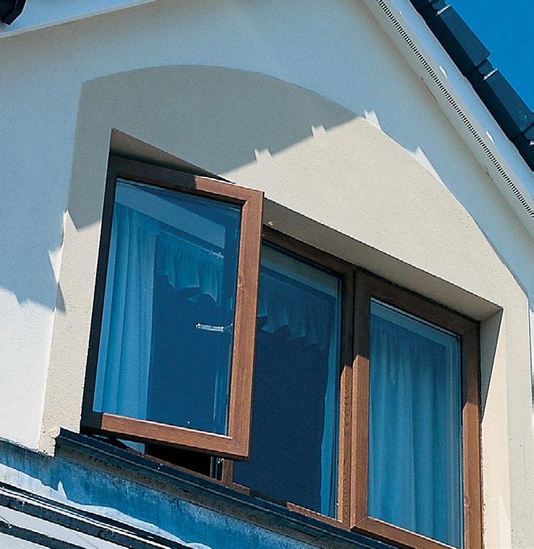 A casement is identified by the opening part of the window opening outwards.