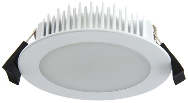 Energy efficient, high efficacy LED downlight Colour changeable easy by slide switch for warm white, neutral white and cool