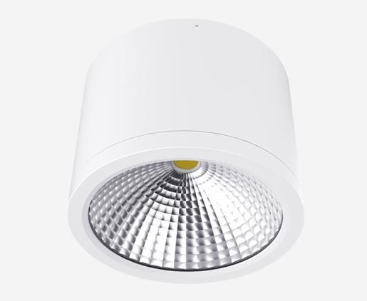 Energy efficient Surface Mounted LED COB Downlight available in various size and watts Quality aluminium profile adopted for durability and optimum heat dissipation Equipped with Citizen COB chip for