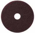 STRIPPING PADS Black Stripping Pad Wet stripping applications Aggressive removal of dirt and old finish buildup 157602 V03557 12" dia Black up to 350 5/Ctn 157532 V02054 13" dia Black up to 350 5/Ctn