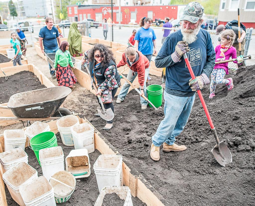 Kudos: Stuart Brown part of Tree Street community spirit - Lewisto... Lots to Gardens, a St. Mary s Nutrition Center program, is going to manage the lot once complete.