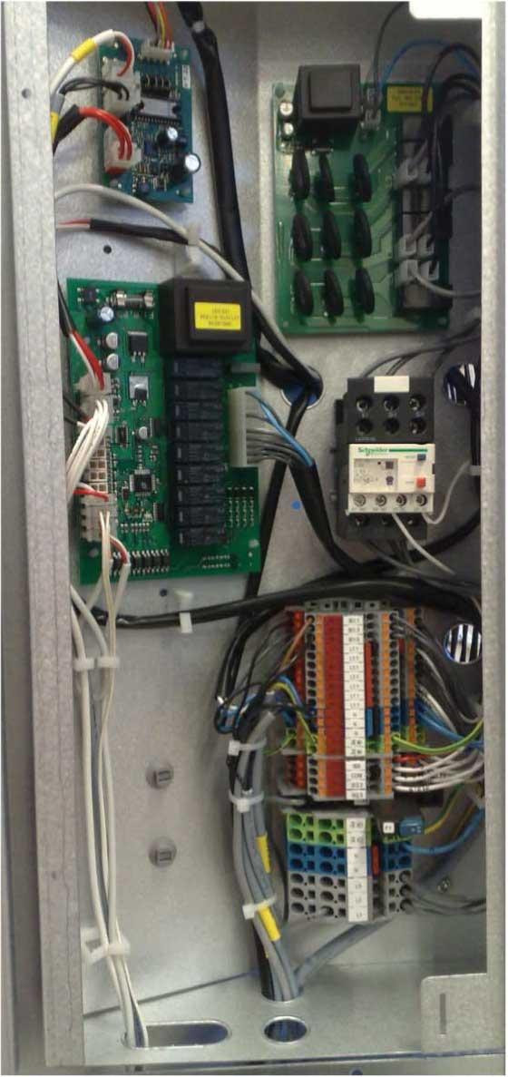 2 1 4 3 Fig. 2: Components in the electrical cabinet Pos.