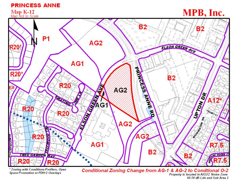 14 October 10, 2012 Public Hearing APPLICANT: MPB, INC PROPERTY OWNER: MUNDEN & ASSOCIATES, LP STAFF PLANNER: Karen Prochilo REQUEST: Conditional Change of Zoning (AG-1 & AG-2 to Conditional O-2)