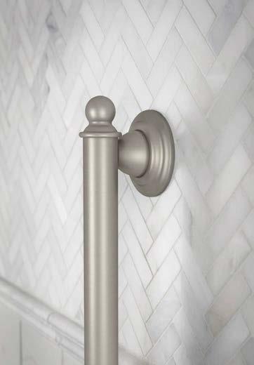 BRANTFORD Tapered spouts. Globed finials. Transcendent classic style.