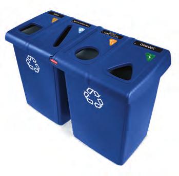 Garbage And Recycling Containers EXCLUSIVE PRICING Rubbermaid Slim Jim Bins And Lids Rubbermaid Glutton Recycling Station