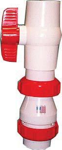 SEWAGE EJECTOR CHECK VALVE 0414302 1 1/2 Silent Check 1 0414304 2 Silent Check 1 0414706 2 Silent Check 1 -Compression- 0414712 2