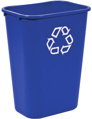 Durable and crack-resistant, even under tough indoor/outdoor conditions Post-consumer recycled resin (P) content meets EPA guidelines Recycling options available All containers come standard with the