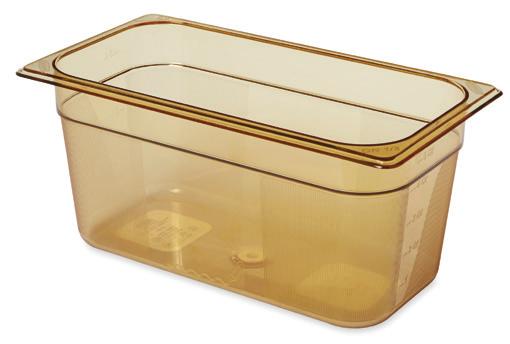 8" 18" 28" 4 1/8 ft3 FG330900 FG330800 65% PRODUCTIVITY SAVINGS with one-handed access Heavy-Duty Cold Food Pans Break resistant - won't