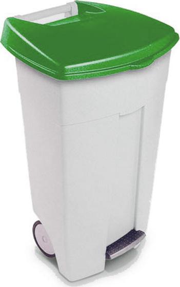 75 CODE: RM03986 50 Ltr Swingtop Bin Grey 2 tone finish Round Container 11.