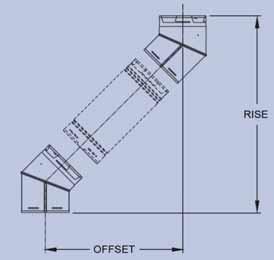 12.13 Points to note when planning the Installation of the Escea DV flue: 630292_2_ AUS NZ Installation Manual - This flue system cannot be cut to length.
