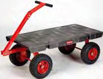 MATERIAL HANDLING 10 Platform Trucks Built for durability and efficient mobility of heavy loads. n Sturdy structural foam construction won t rust, dent, chip, peel, or splinter.