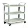 3457 Utility cart including lockable doors and sliding drawer 3424-88 BLA PLAT Utility Cart with (10.
