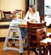 35 FOODSERVICE SOLUTIONS Sturdy Chair Youth Seats with Microban Antimicrobial Protection Strength and stability designed into every Sturdy Chair Youth Seat.