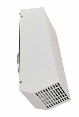 RVF - External Wall Extract Fan Speed-controllable For mounting on external walls Useful where internal space is limited Powerful extract performance with low noise The RVF models are exhaust-air