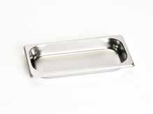 G N 114 230 590 Gastronorm insert, stainless steel, GN 2/3 Unperforated, 40 mm deep, 3 l.