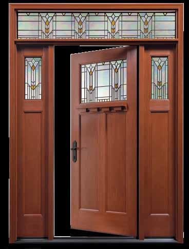 A fiberglass door also offers plenty of strength, as it is made from a material that will not dent or rust, nor will it warp, split, crack or rot.