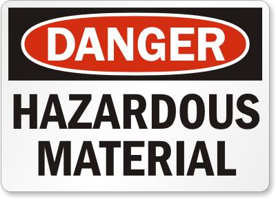 Types of Emergencies Hazardous Material Incidents Hazardous materials are dangerous goods that could cause life threatening risk to our health and environment.