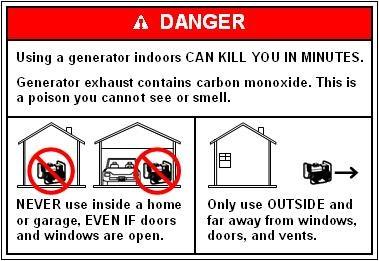 Generator Safety Tips Always read and follow the owner s manual before operating. Do not add fuel to generator while it is running. Keep generator dry and on a level surface.