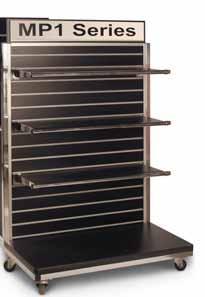 Retail Displays Multi-Purpose Merchandising Units Ideal for presenting merchandise, the slat panel lets you create your own shelving height as guided by