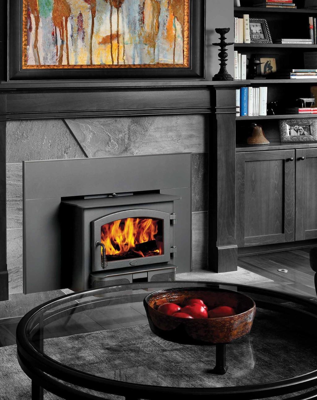 Republic 1750i With a Republic wood burning insert you can turn your old, inefficient open masonry fireplace into a great heat source for your home.