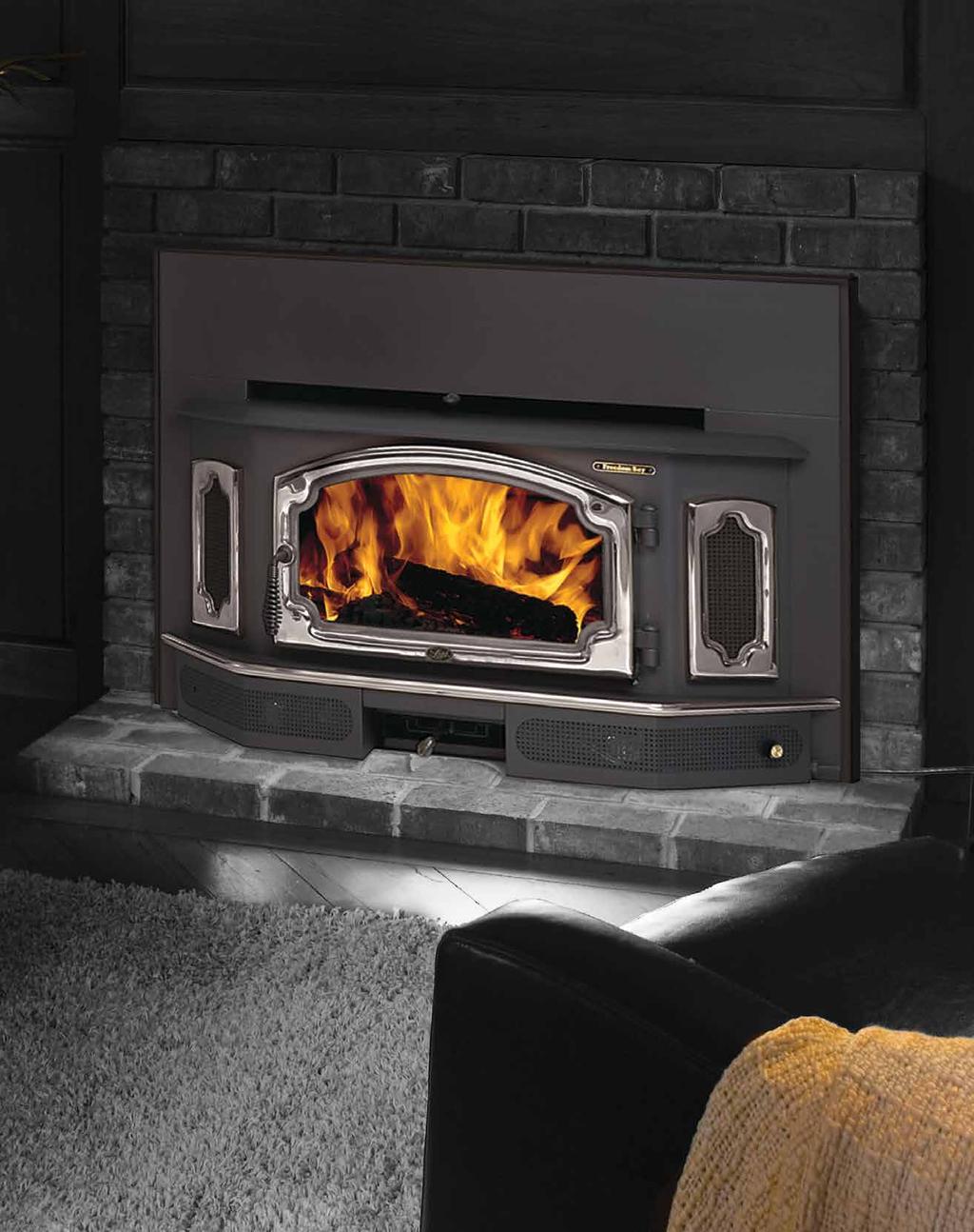 The lowest emission of any large inbuilt slow combustion fireplace in Australia* Freedom Bay The Freedom Bay is proof that beauty and function really can be engineered to go hand in hand.