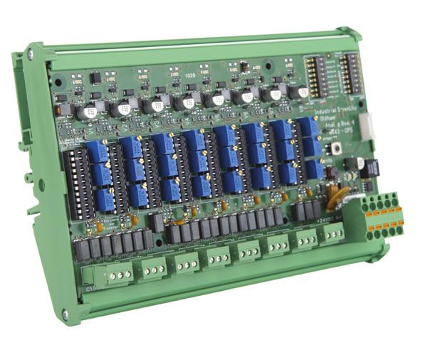 -Analog-output module This module enables standard analog
