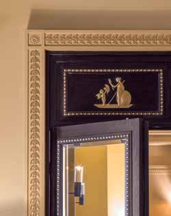 This compo putty cures to a very hard finish and is used as an embellishment to fireplaces, decorative panels, dado rails, picture
