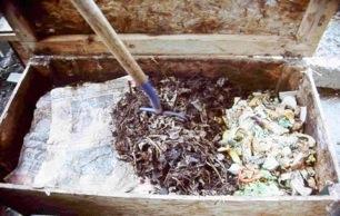 Bury in a different spot every few days or each week to give the worms a balanced diet of food scraps and bedding.