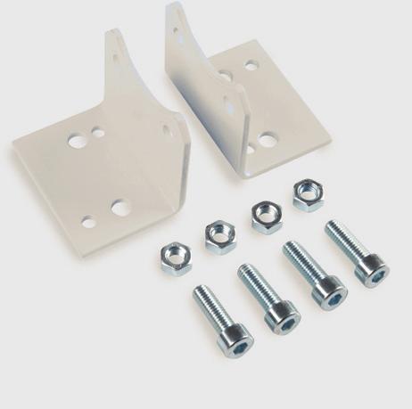 PP - Port Plates Allows for easy change from standard port size to match