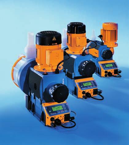 SIGMA Motor-driven diaphragm dosing pumps Sigma The right pump for every use Sigma/ 1 G1 242 164 ø 135 ø 122 378 88 30 160 120 136 196 95/115 6.