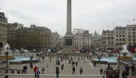 Trafalgar Square, London Such city development and