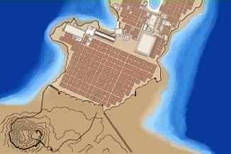 adopted in Miletus and other cities across the spreading empire Early Greek Cities The city plan of Miletus: note the