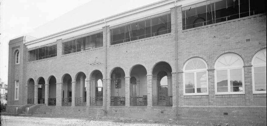 Figure 7 Photograph of the northern elevation of Wallis Hall following completion of the modification works Bay window form from Victorian Villa building evident Source: Paul Davies Pty Ltd 2013,