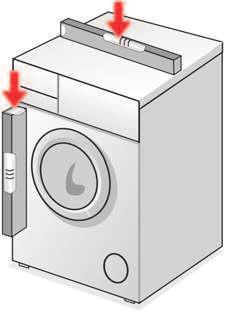 Drain residual water Operating instructions; Maintenance - drain pump. 4. Disconnect the washing machine from the power supply. 5. Dismantle the hoses. 2. Preparing and installing transport braces: 1.