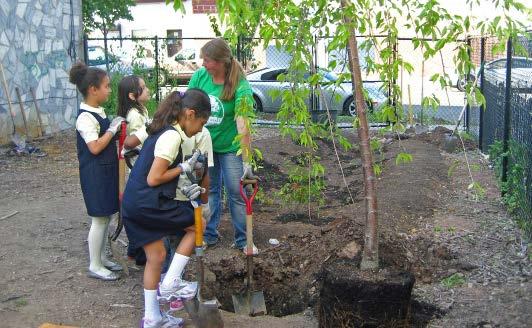 Program objectives include the exploration of various aspects of the natural environment on school grounds, the detailed documentation of findings related to these