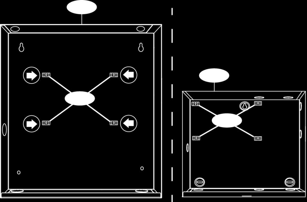 18 en Control panel installation Control Panels Callout ᅳ Description 1 ᅳ B10 Medium Control Panel Enclosure 2 ᅳ B11 Small Control Panel
