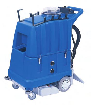 SELF-PROPELLED AUTOMATIC CARPET EXTRACTOR The large 18 GALLON TANKS of the AVENGER 18AX enable it to tackle even the biggest commercial jobs.