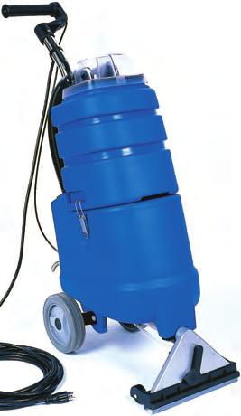 The 1.6 gallon recovery tank comes with a handy carrying handle for dumping. The AV4X/AVB4X are lightweight and easy to transport.